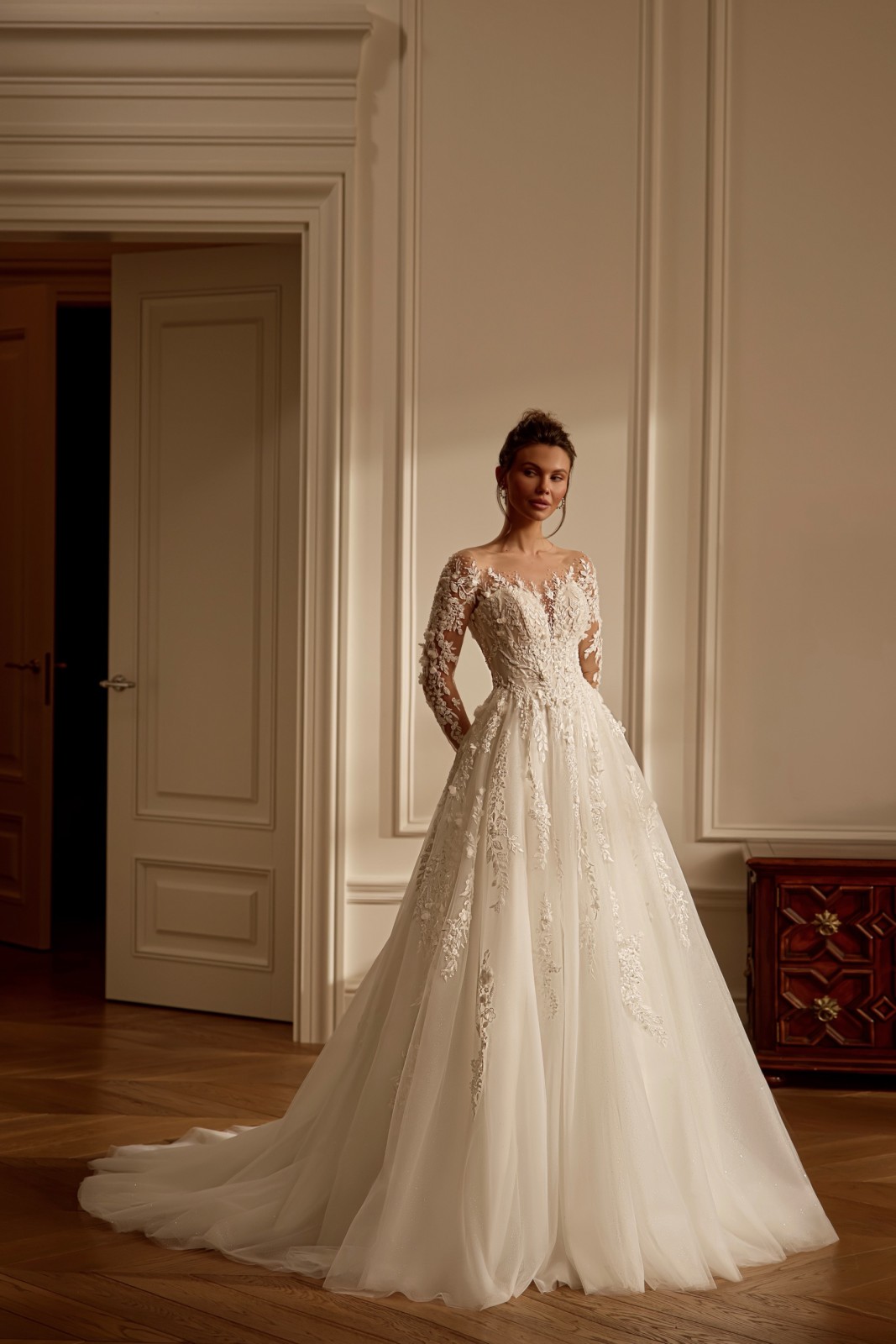 Robe de mariée princesse en tulle Marseille