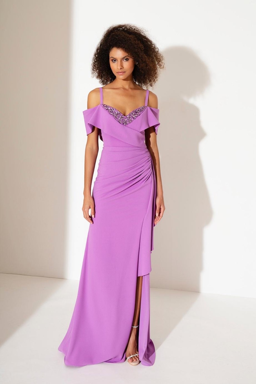 Robe de soirée violette  à Marseille