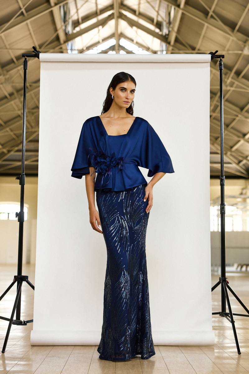 Robe de maman de mariée pour Bat mivsa à Marseille 