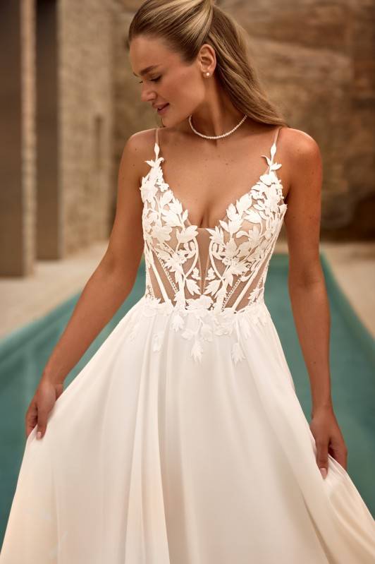 Robe de mariée bohème Marseille 