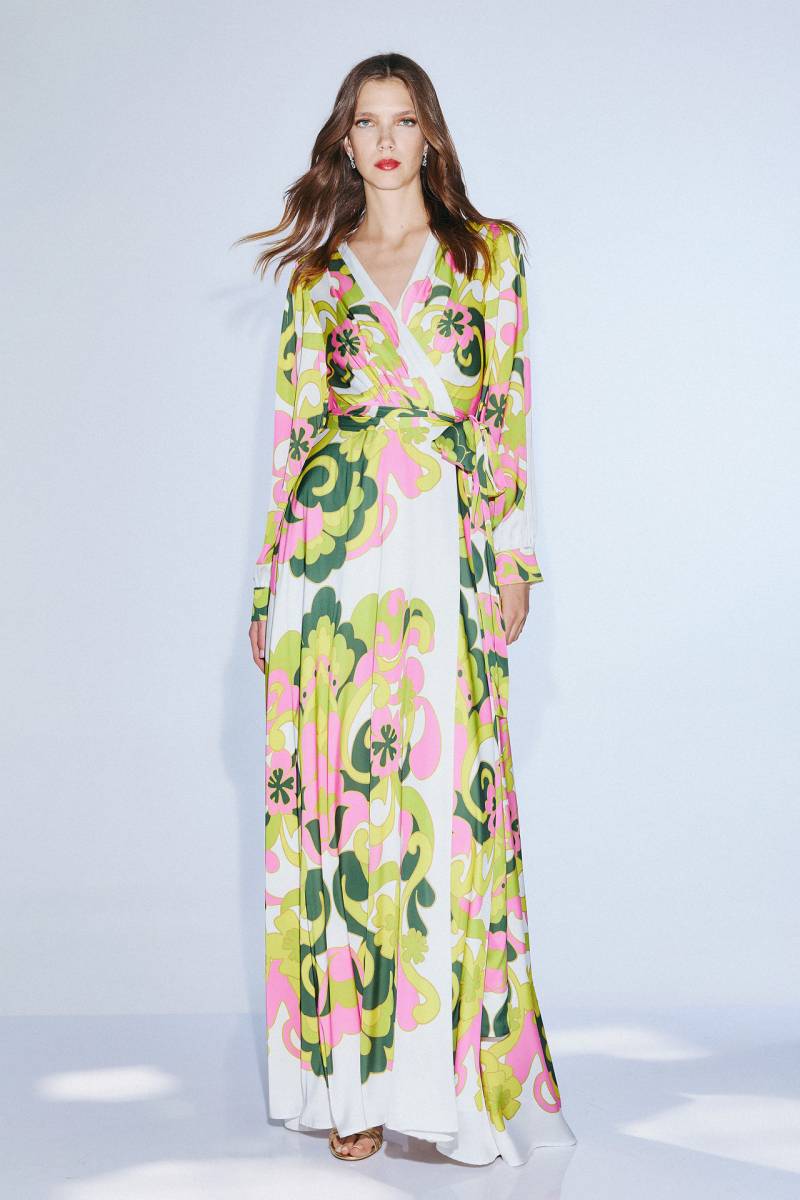 Robe style Pucci à Marseille dans le sud de la France 